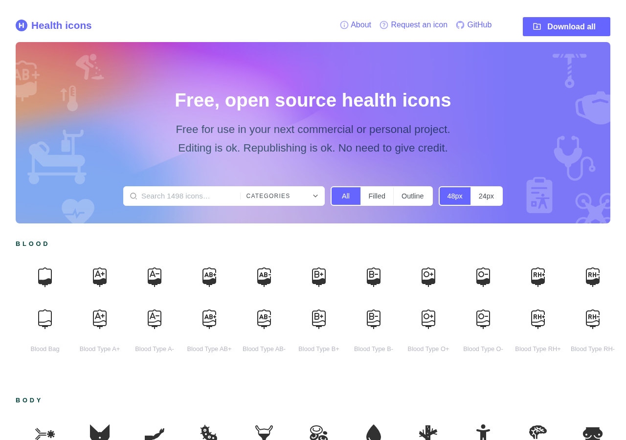 Healthicons